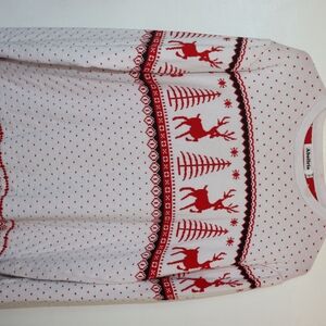 Red and White Holiday Sweater